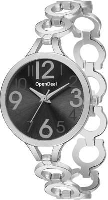 

OpenDeal New Party-Wedding Style Best Designer Silver Dial Gold Strap Watch For Girls & Women Watch - For Girls
