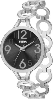 

Zebra New Artist Designer Silver Dial Silver Strap Watch For Girls & Women Watch - For Girls