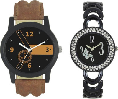 

DURVA RETAIL DRL_001-201 Stylish Couple Combo Watch Watch - For Couple