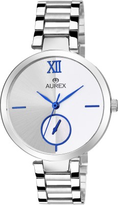 Aurex AWESOME WHITE DIAL GIRL'S Analog Watch  - For Women