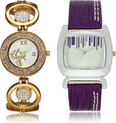 

DURVA RETAIL 204-207 StylisH Look Super Hot Pack Of 2 Watch - For Girls