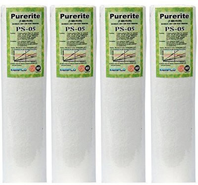 

Aqua Fresh Pure White Pre Filter CANDLE FOR RO/UV PRE FILTER Solid Filter Cartridge(0.5, Pack of 4)