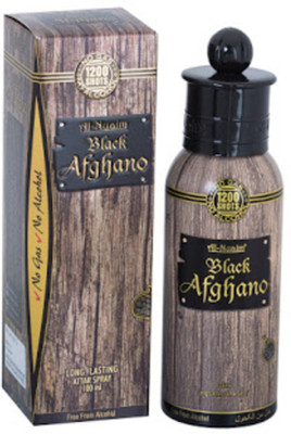 

Al Nuaim Black Afgano Attar Spray 1200 shot Floral Attar(Floral)