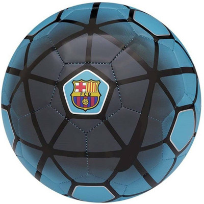 

Nice FCB BLUE Football Football - Size: (Pack of 1, Blue, Black, Multicolor