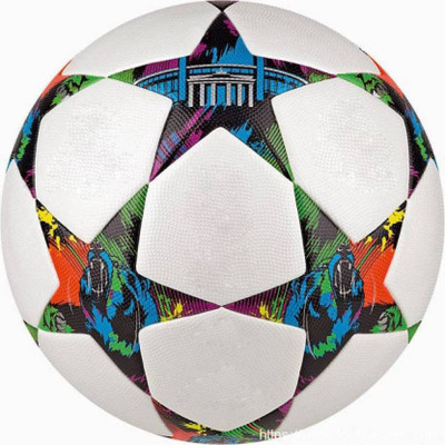 

Nice MULTISTAR UEFA CHAMPION LEAGUE Football Football - Size: (Pack of 1, White, Multicolor