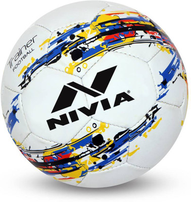 

Nivia Trainer Football - Size: (Pack of 1, White