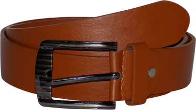 

Forty Hands Men Casual Brown Artificial Leather Belt