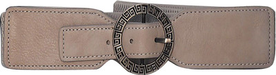 

AyA Fashion Women Party Grey Artificial Leather Belt