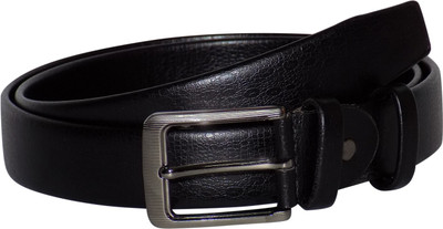 

Forty Hands Men Casual Black Genuine Leather Belt