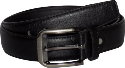 

Forty Hands Men Casual Black Artificial Leather Belt