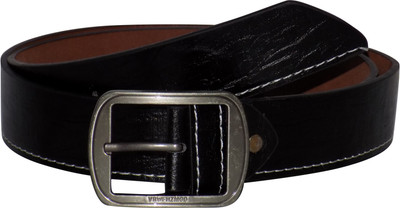 

Forty Hands Men Casual Black Artificial Leather Belt