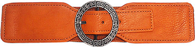 

AyA Fashion Women Party Brown Artificial Leather Belt