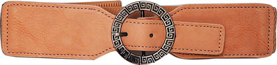 

AyA Fashion Women Party Pink Artificial Leather Belt