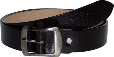 

Forty Hands Men Casual Black Genuine Leather Belt