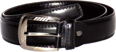

Forty Hands Men Casual Black Genuine Leather Belt