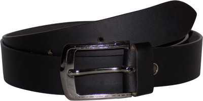 

Forty Hands Men Casual Black Genuine Leather Belt