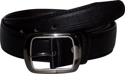 

Forty Hands Men Casual Black Artificial Leather Belt