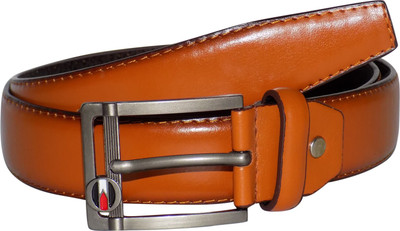

Forty Hands Men Casual Brown Genuine Leather Belt