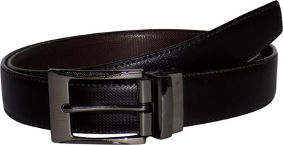 

Forty Hands Men Casual Black, Brown Genuine Leather Reversible Belt