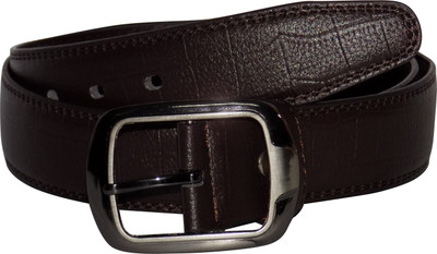 

Forty Hands Men Casual Brown Artificial Leather Belt