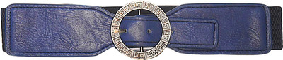 

AyA Fashion Women Party Blue Artificial Leather Belt