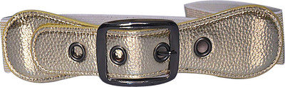 

AyA Fashion Women Party Gold Artificial Leather Belt