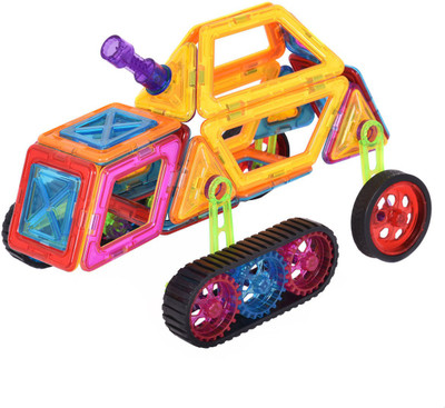 Magicwand 98 pcs Pieces Magical Magnetic Construction, Learning & Educational Building Blocks for Toddlers / Kids(Multicolor)