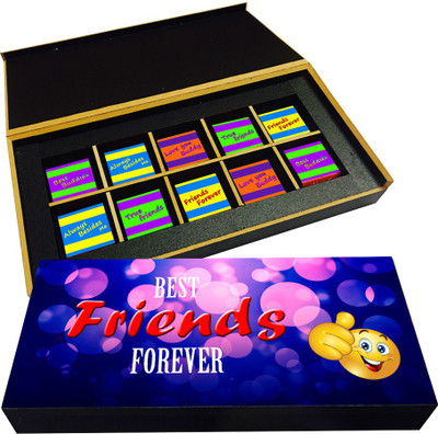 

Mystik Friendship Day - Best Friends 10 Pc Chocolate Gift Brittles(120 g)