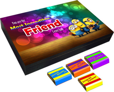 

Mystik Friendship Day - Most Incredible Friend - Chocolate Gift (12Pc) Brittles(144 g)