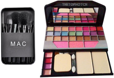 

TheTopNotch Makeup Kit and MAC 12 Piece Makeup Brush Set(Set of 2)