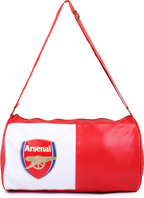 Vcart Aresnal Leather Rite Red Gym Bag(Red)