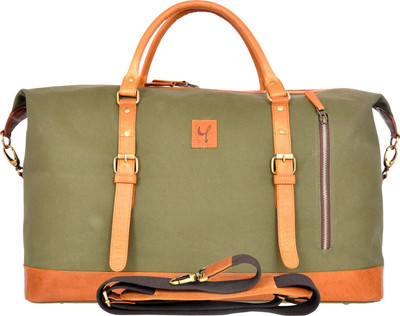 

itadia Genuine Leather olive Multipurpose Bag Waterproof Multipurpose Bag(Green, 43 L)