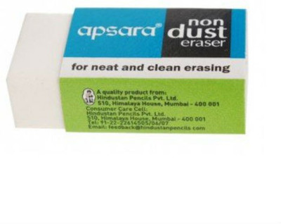

Apsara Non-Dust Non-Toxic Eraser(Set of 1, White)