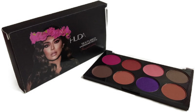 

huda TEXTURED EYESHADOW PALLETE*SUPER BLEND-ABLE 8 EYE SHADOW PALETTE (NO.2) LIMITED EDITION ROSE GOLD 24 g(MULTICOLOR)