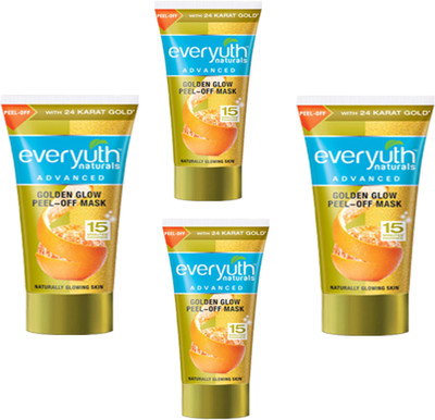 

EVERYUTH NATURALS 2 GOLDEN GLOW PEEL-OFF MASK 30 GM +2 GOLDEN GLOW PEEL-OFF MASK 50 GM(50 g)