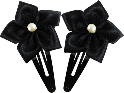 

Threads N Ribbons Ribbon Flower Tic Tac Clip(Black)