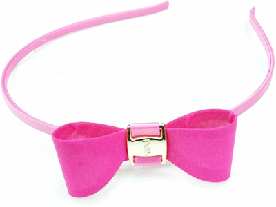 

Fairytale Bow Hair Band Simple Cute Design For Girls Age 1 To 14 Hair Band(Pink)