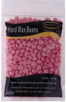 

Glorist Rose Pink Flavor Paper Depilatory Waxing Pellet Hard Wax Beans - 100G Wax(100 g)