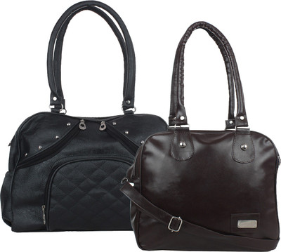 

Fillin Cart Shoulder Bag(Black, Brown)