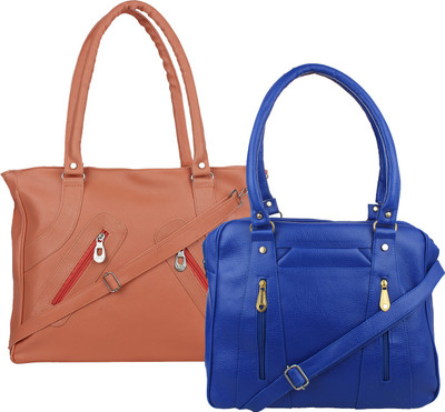 

Fillin Cart Shoulder Bag(Tan, Orange), Orange;tan