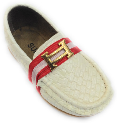 

anchor shoes Boys Slip on Loafers(White