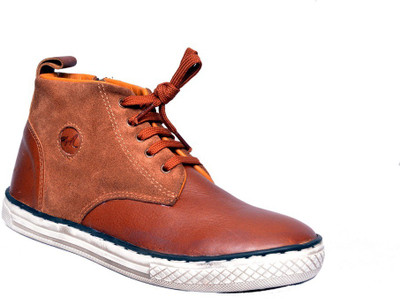 

Mardi Gras Boys Lace Casual Boots(Brown
