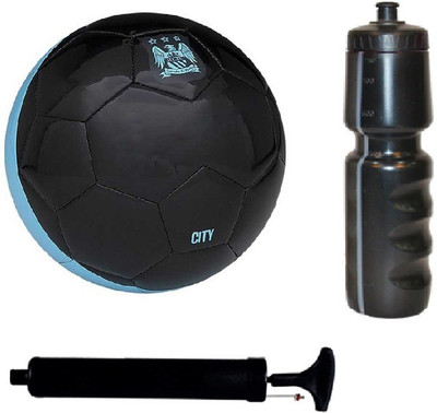 SportsCorner Black Football (Size-5) with Air Pump & Sipper Football Kit Flipkart