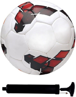 

SportsCorner Kit of Red/Yellow Football (Size-5) with Air Pump & Needle Football Kit