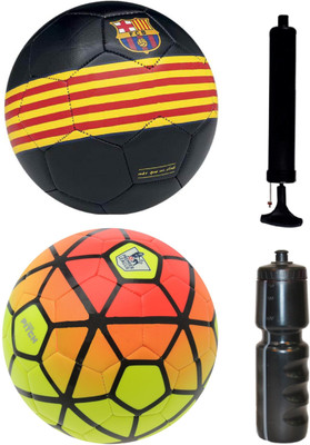 

SportsCorner Kit of Black/Yellow/Red + Ordem Pitch Orange/Yellow with Air Pump & Sipper Football Kit