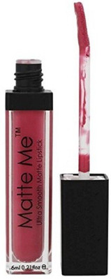 

JEFFY Matte Me Liquid Lipstick For Girls(Maroon)