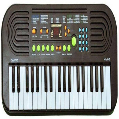 

latest radhe Black Digital Piano with Micophone piano(Black)