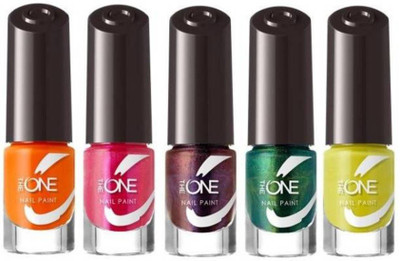 

Oriflame Sweden oriflame the one nail paint combo (set of 5 ) the one(Pack of 5)