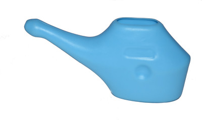 YOGSADHAK Plastic Blue Neti Pot(250)