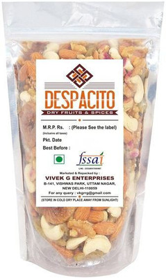 

Despacito Mixed Dry Fruit Jumbo Family Pack 100% Fresh Premium Quality (250g) Assorted Fruit, Assorted Nuts(250 g, Pouch)